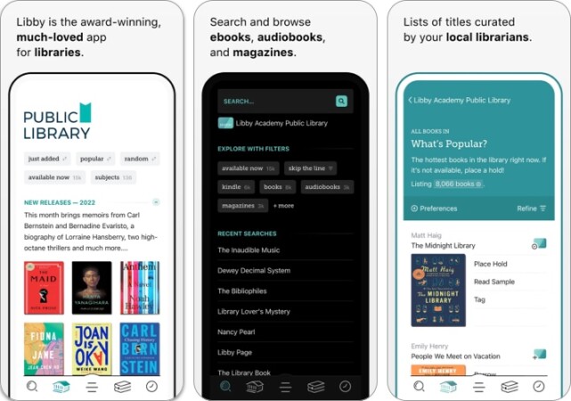Libby by Overdrive fpr iPhone and iPad