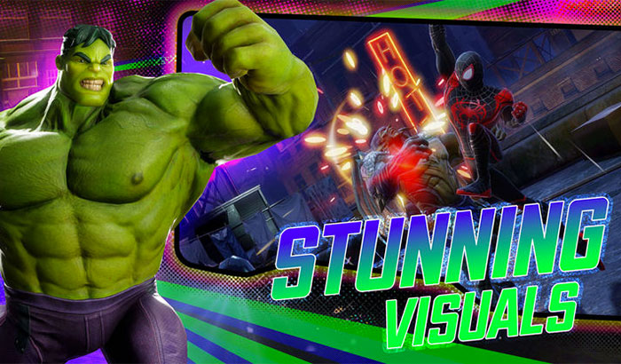 MARVEL Strike Force iPhone and iPad Game Screenshot