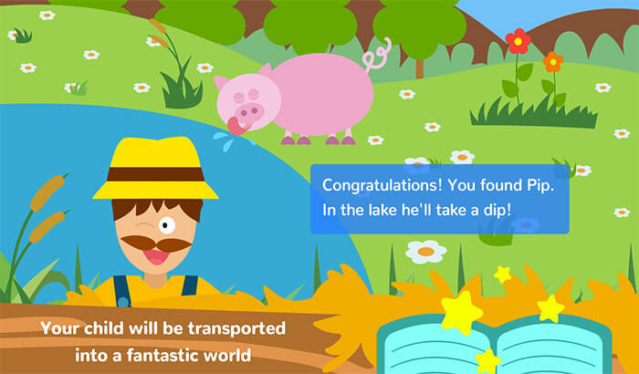 Math Tales The Farm iPhone and iPad App Screenshot