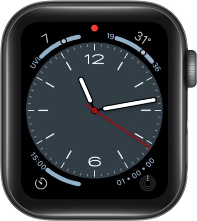 Metropolitan Apple Watch face
