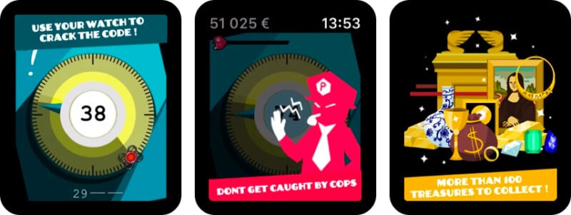 Pocket Bandit Apple Watch game