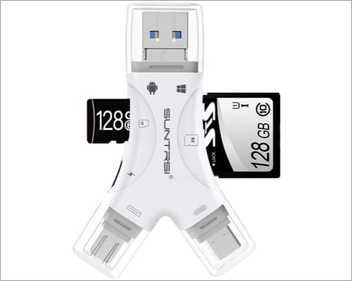 SUNTRISI  SD Card Reader for iPhone/ipad
