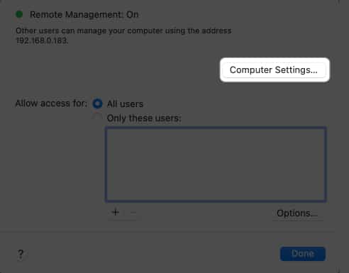 Select Computer Settings