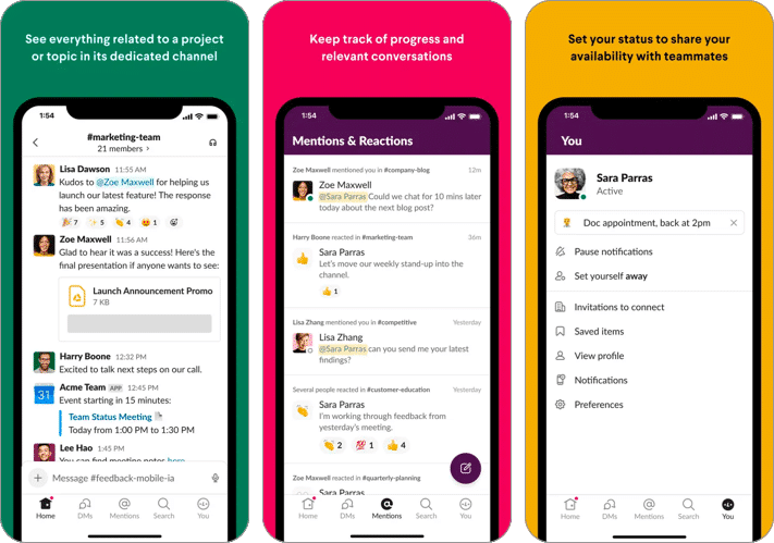 Slack app