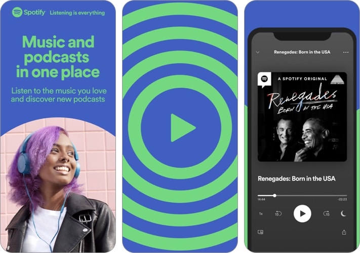 Spotify- Discover new music iPhone and iPad app screenshot