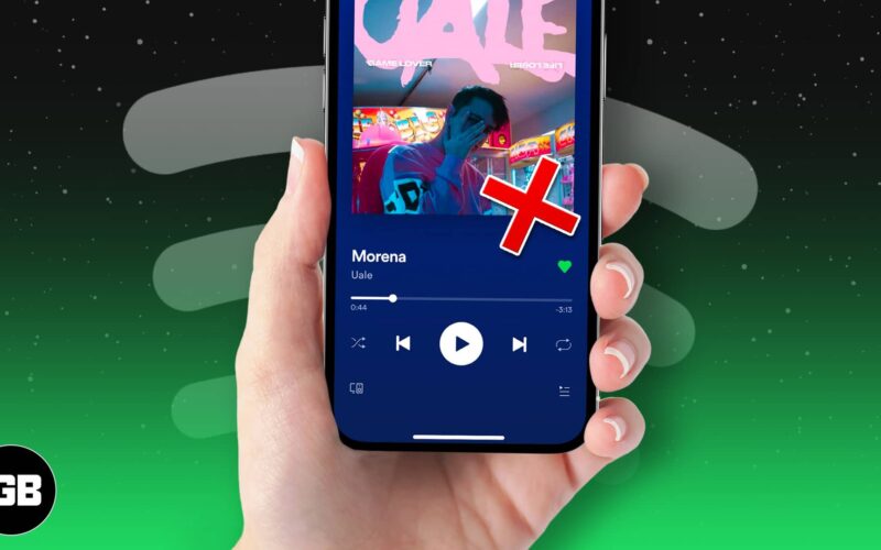 Spotify stops playing tracks on iphone and ipad