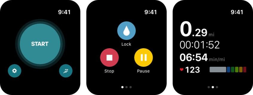 adidas running apple watch health app screenshot