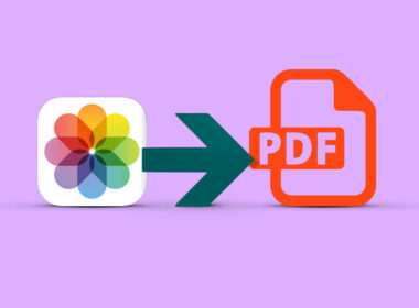 Convert Photo to PDF on iPhone and iPad