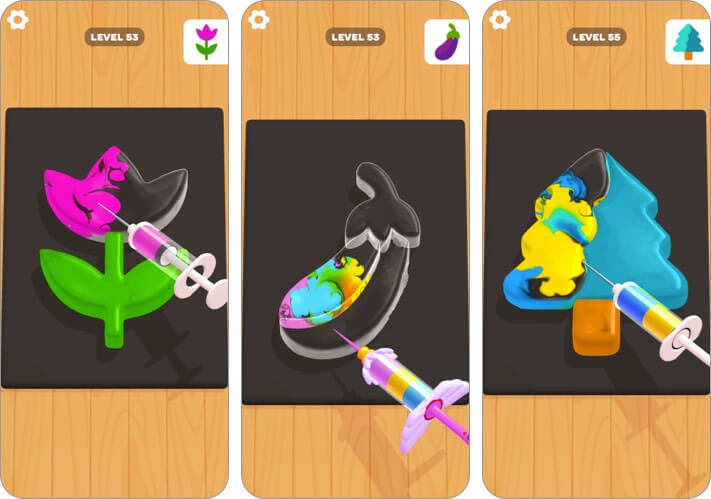 jelly dye iphone and ipad game screenshot
