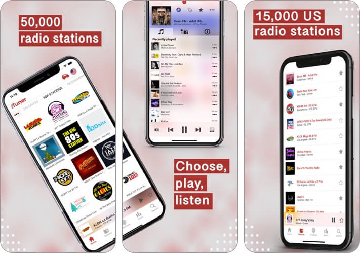mytuner radio iphone and ipad app screenshot