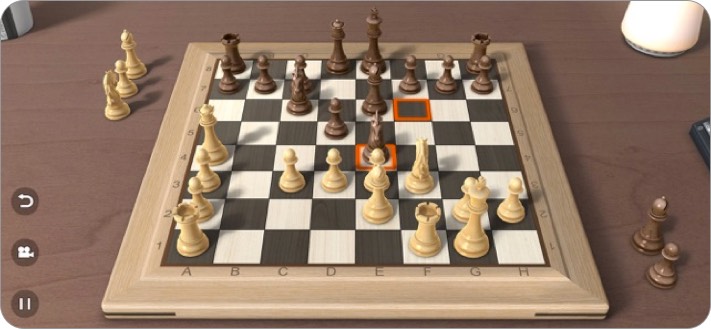 real chess 3d iphone and ipad game screenshot