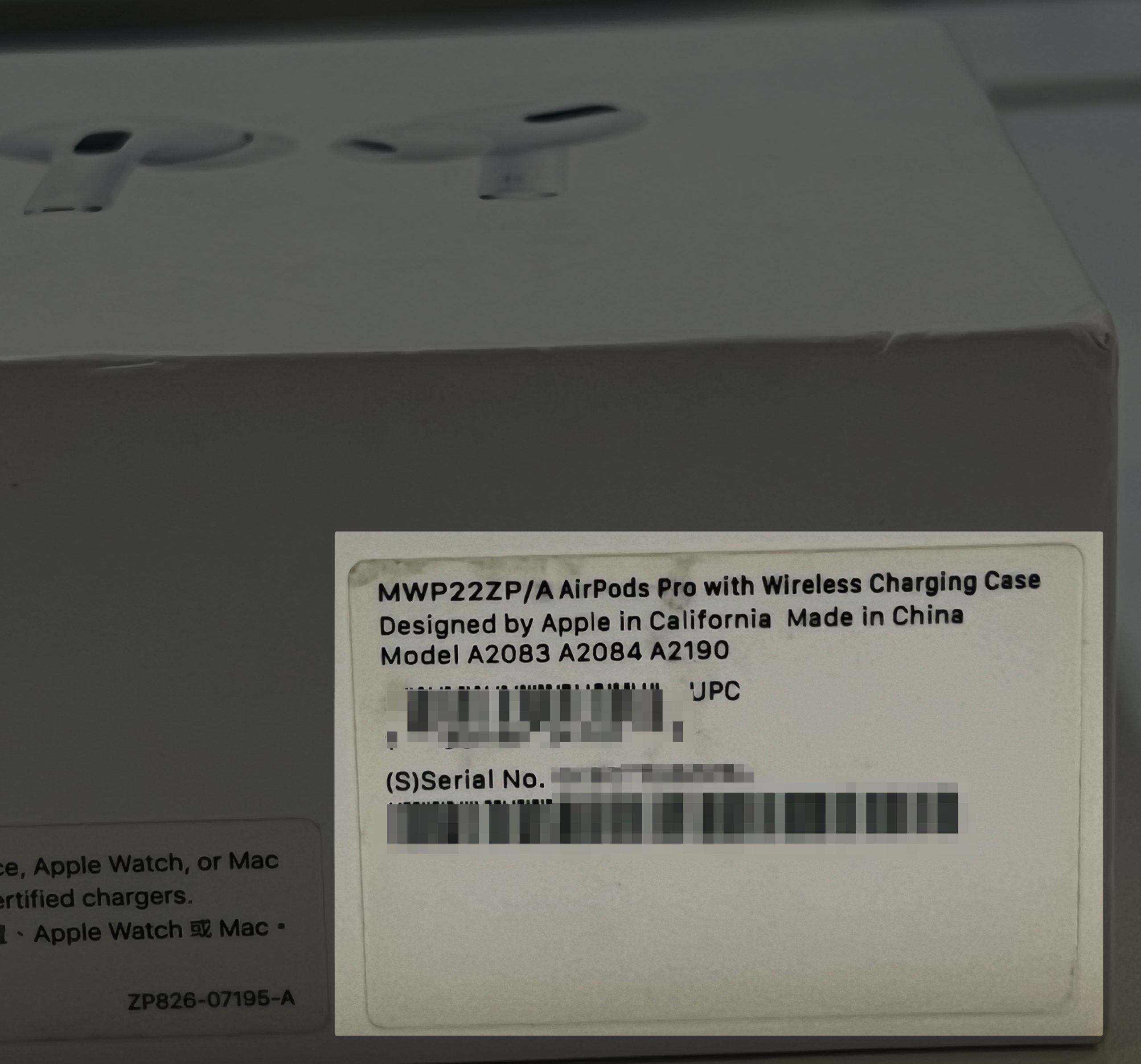 AirPods-Pro-Serial-number-from-original-box