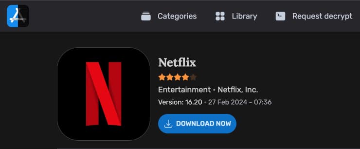 Download Netflix IPA