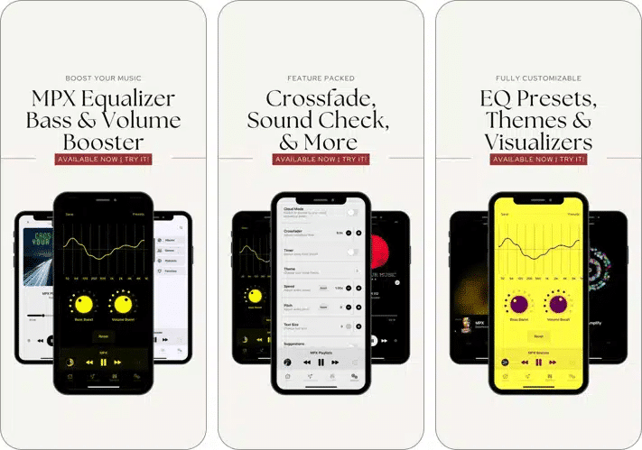 Equalizer best music player app for iPhone and iPad