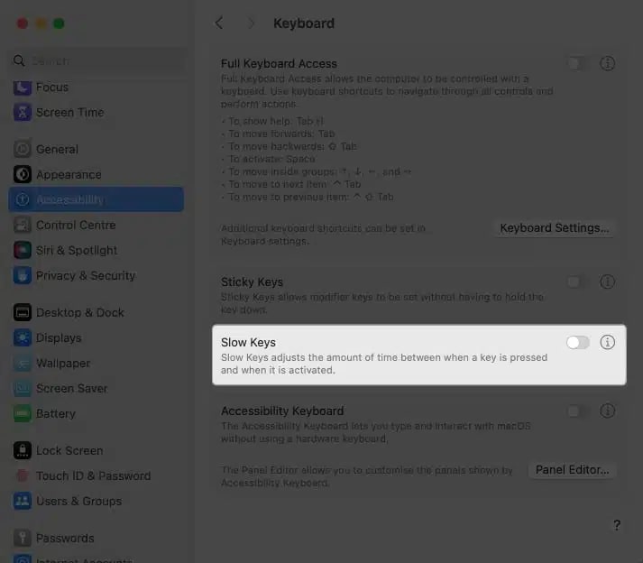 Disable-Slow-Keys