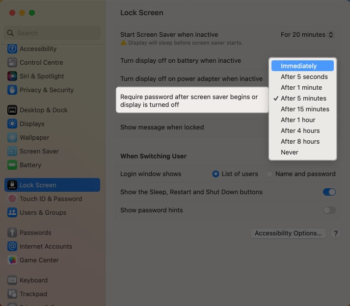 Beside-Require-password-after-screen-saver-begins-or-display-is-turned-off-and-select-Immediately