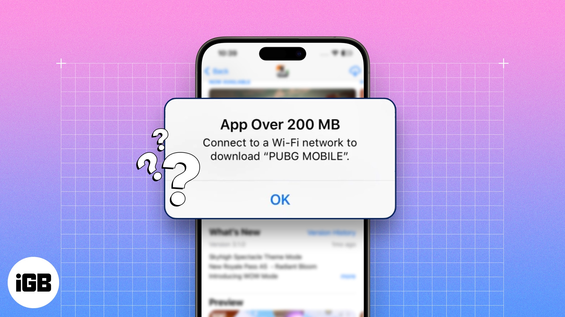 How to download apps larger than 200MB over cellular data on iPhone