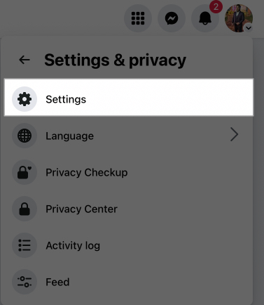 Select Settings