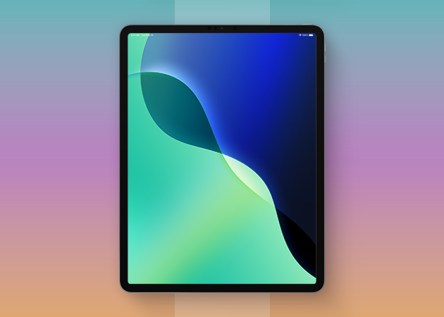 Green Wallpaper for iPadOS 18