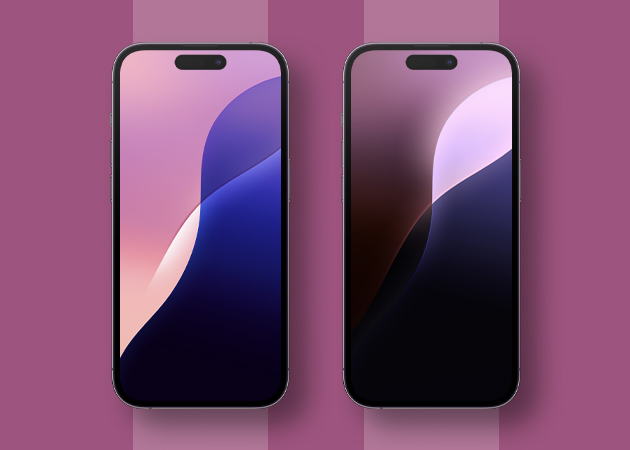 iOS 18 Purple Wallpapers