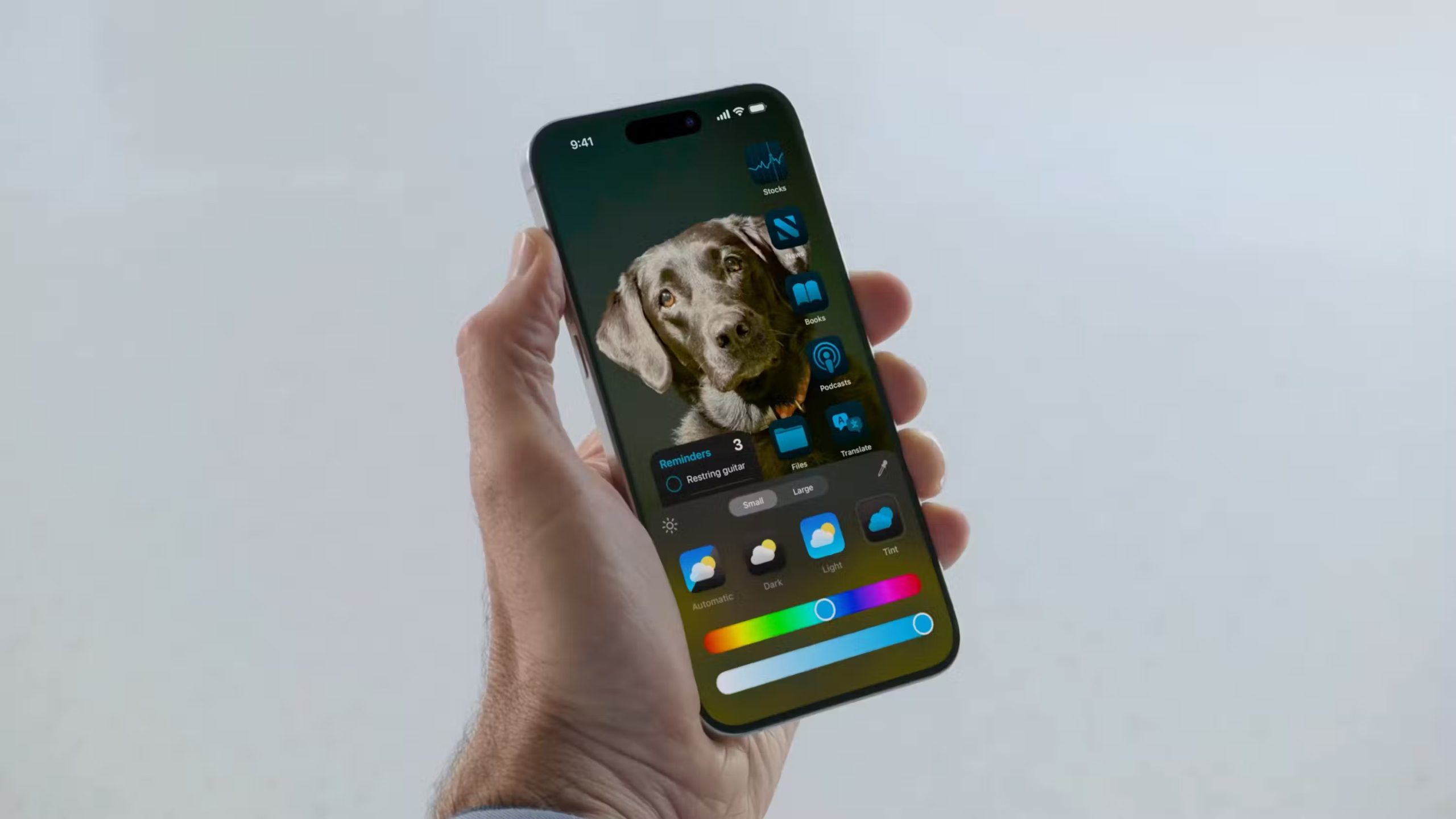 iOS 18 customizable Home Screen