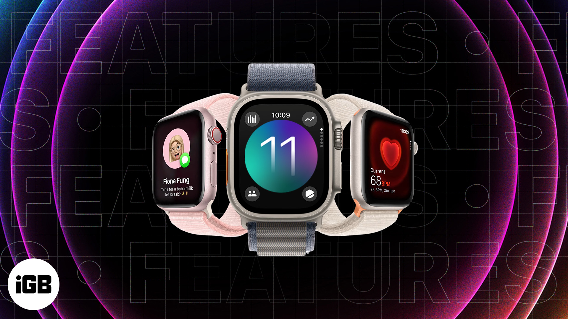 watchOS 11 features