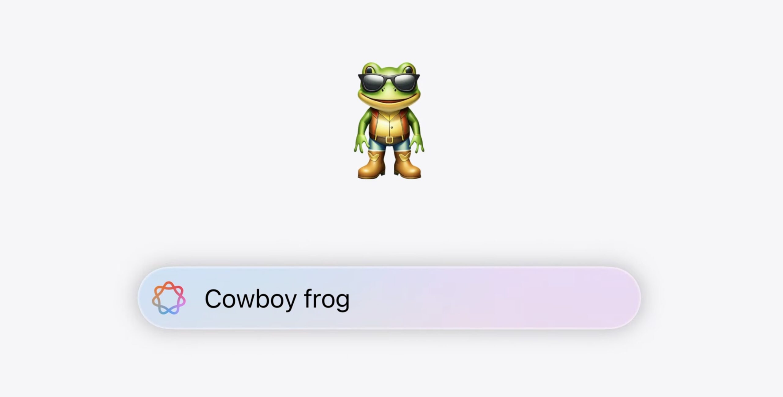 Apple Intelligence Genmoji feature