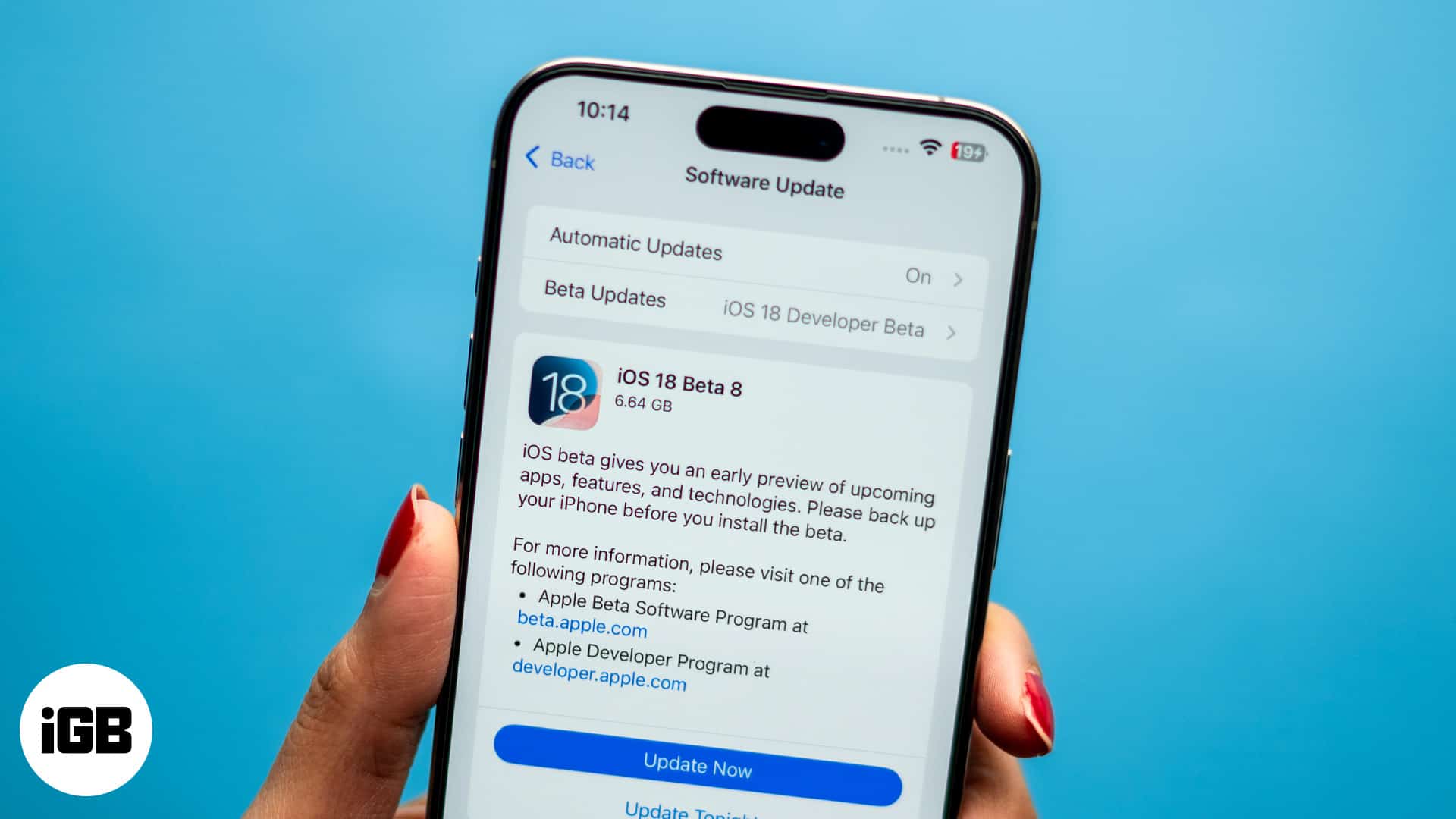 How to install iOS 18 developer beta 8 on iPhone