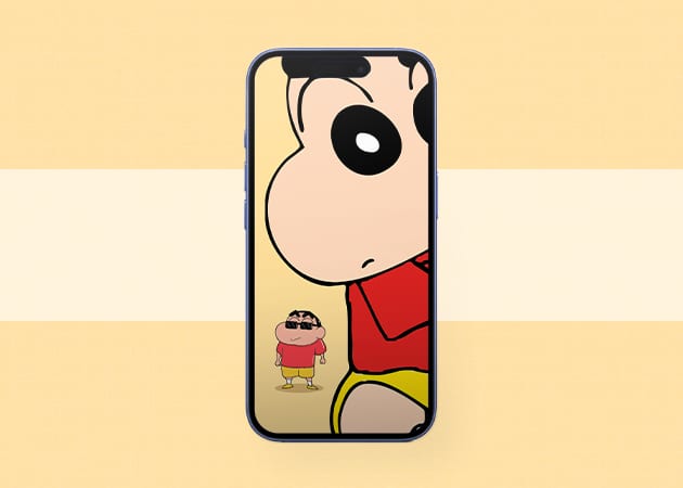 Shinchan dynamic island wallpapers