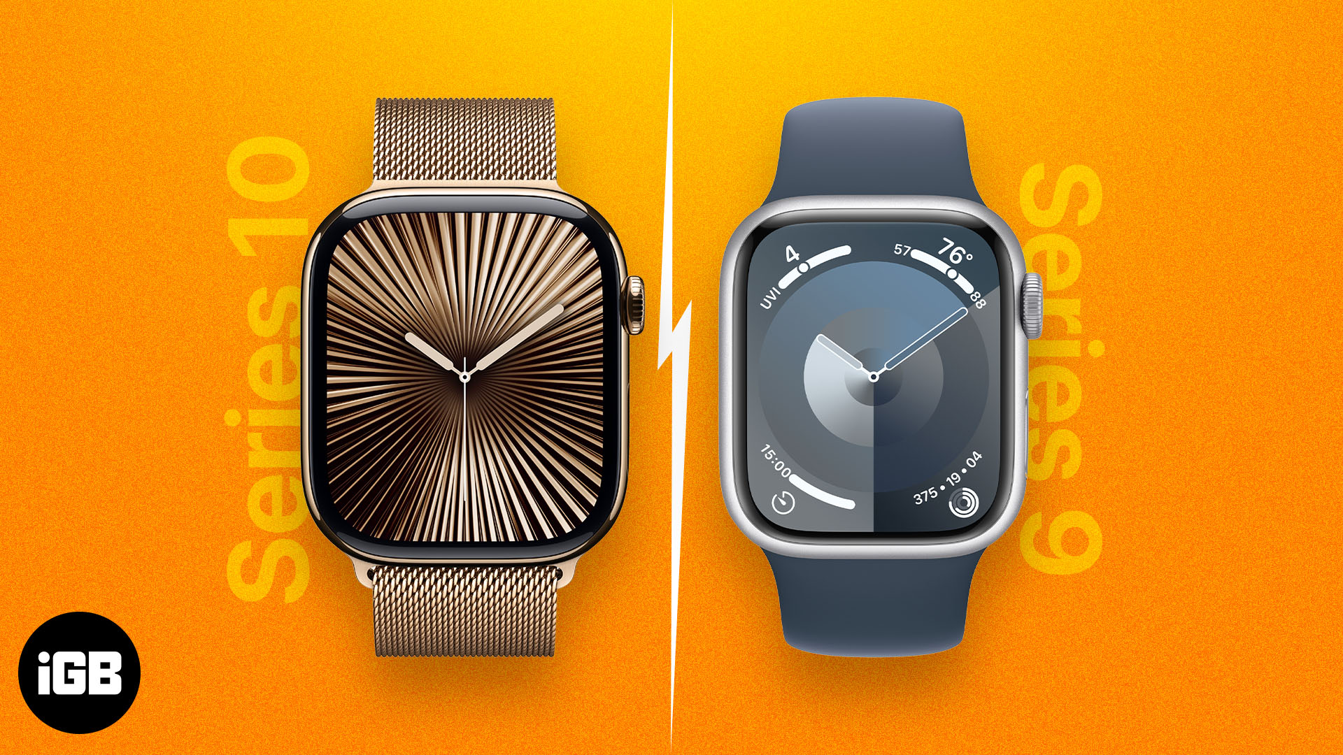 Apple Watch Series 10 vs. Apple Watch Series 9.