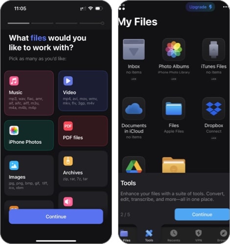 Documents File Manager Docs iOS app