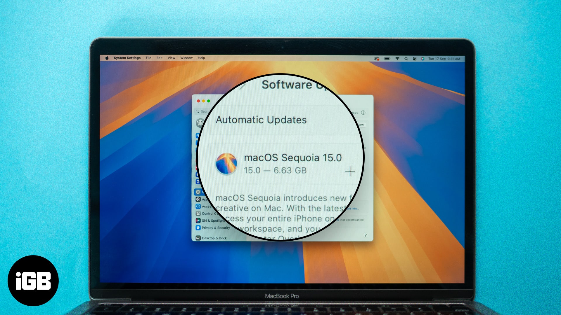 How to update macOS to your MacBook