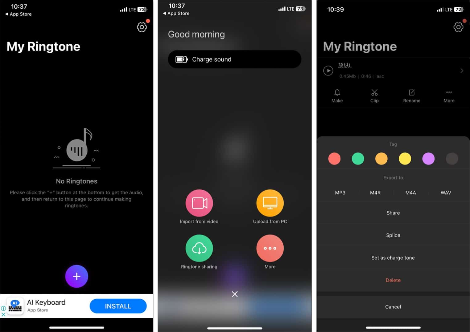 Ringtones Maker the ring app