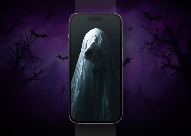 Spectral Scream Halloween wallpaper