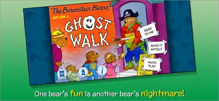 Berenstain Bears Ghost Walk iPhone game