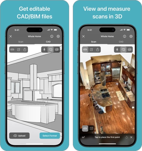 Canvas LiDAR 3D Measurements app