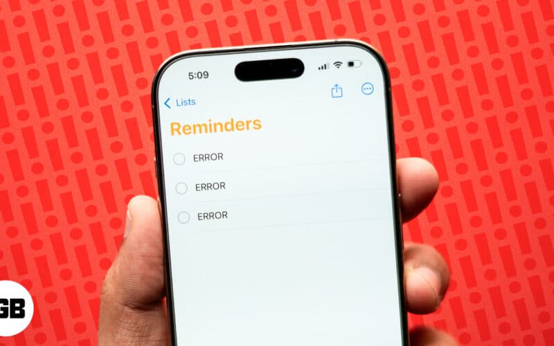 How to fix iPhone Reminders not working