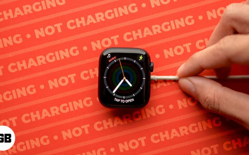 How to fix the Apple Watch not charging problem