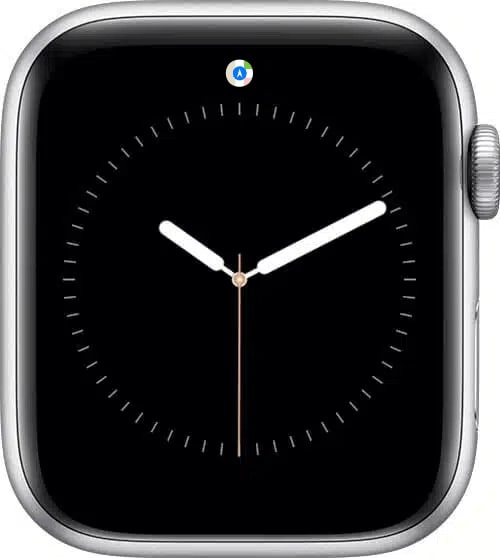 Map icon on Apple Watch