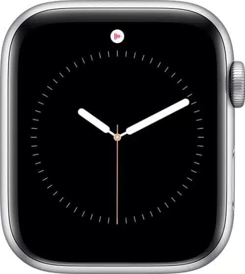 Now playing icon on Apple Watch