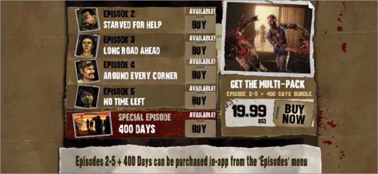 Walking Dead The Game for iPhone