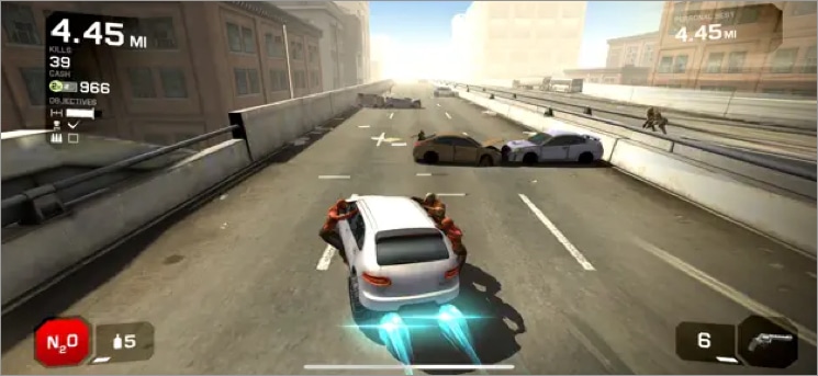 Zombie Highway 2 zombie game for iPhone