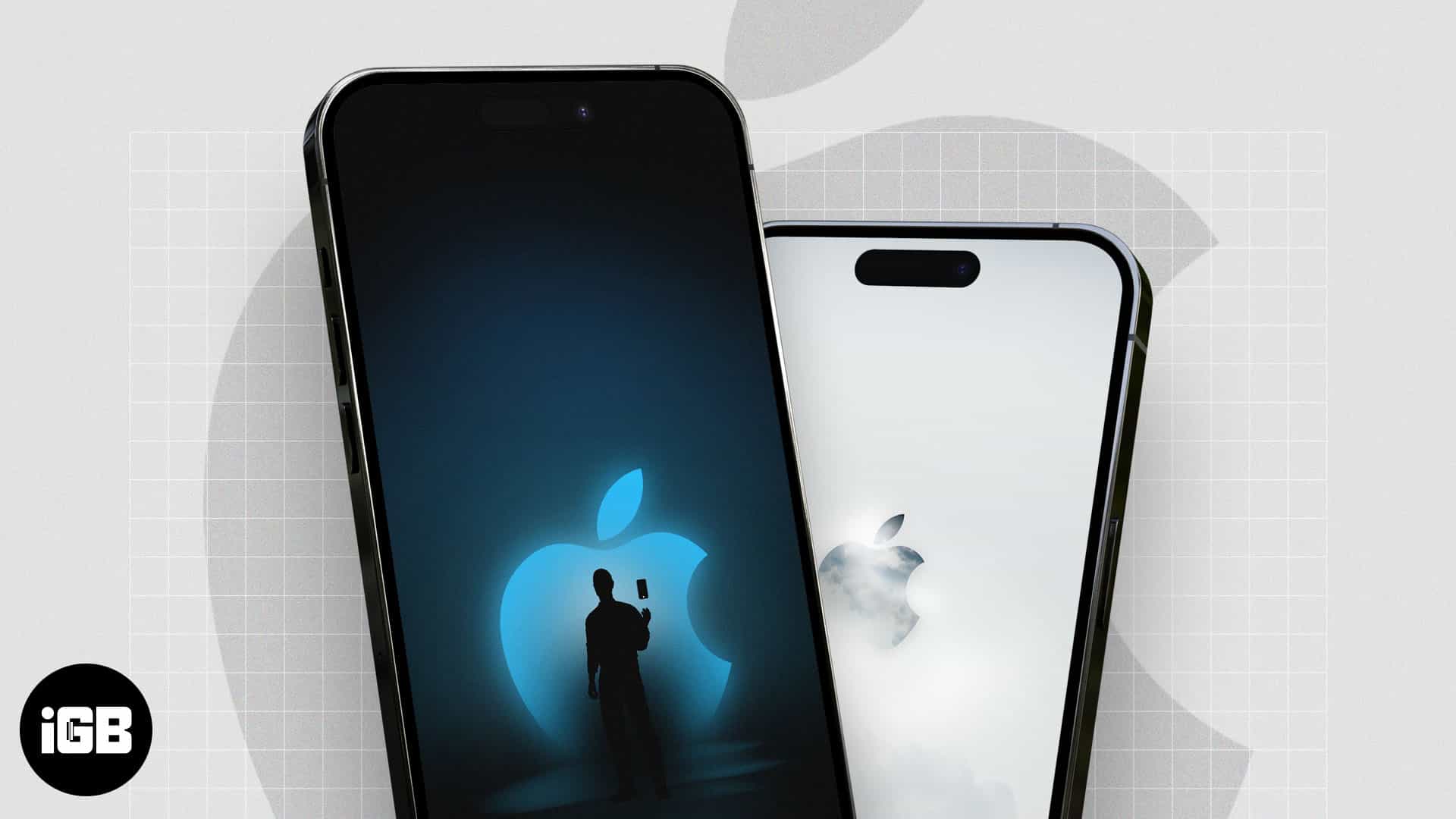 Apple logo wallpapers for iPhone