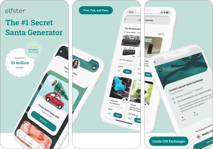 Elfster  The Secret Santa App