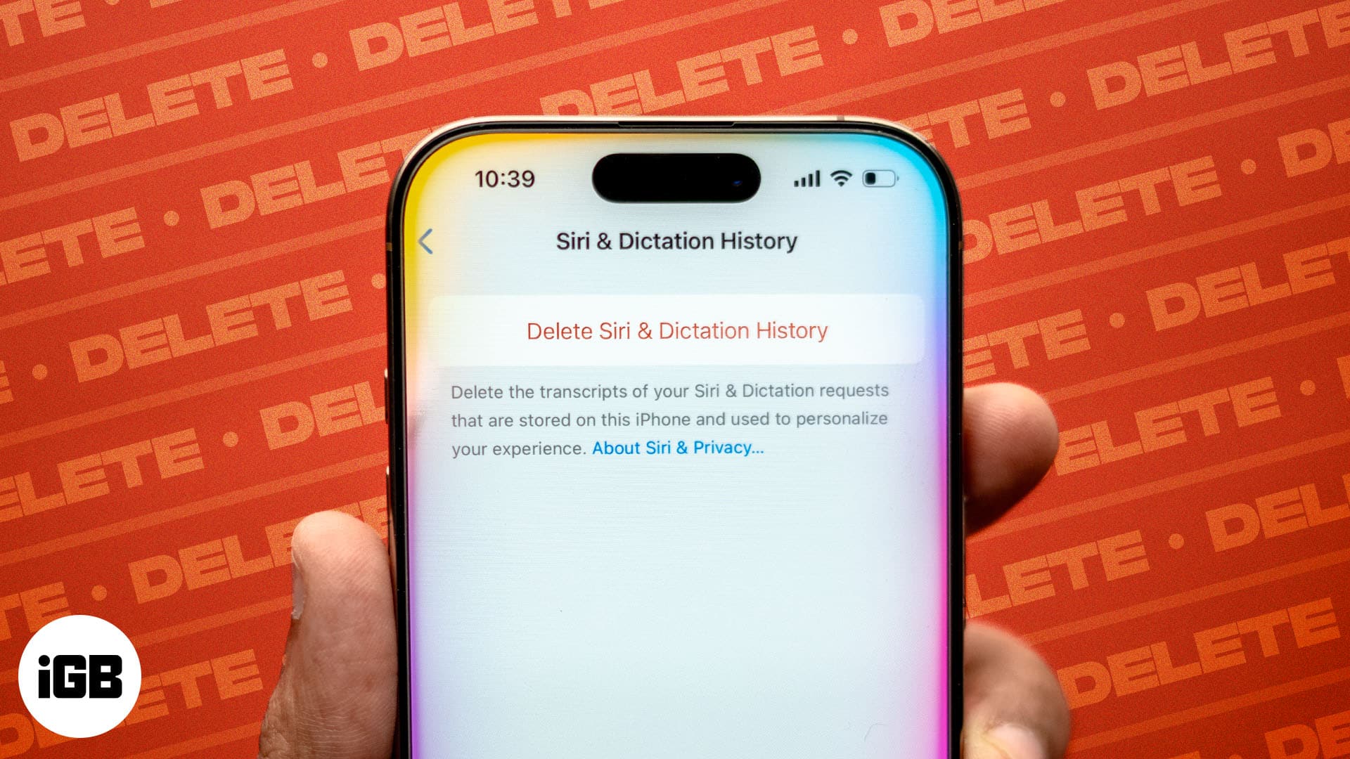 How to delete Siri history on any Apple device