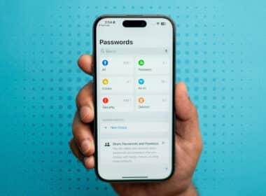 How to find saved passwords on iPhone.