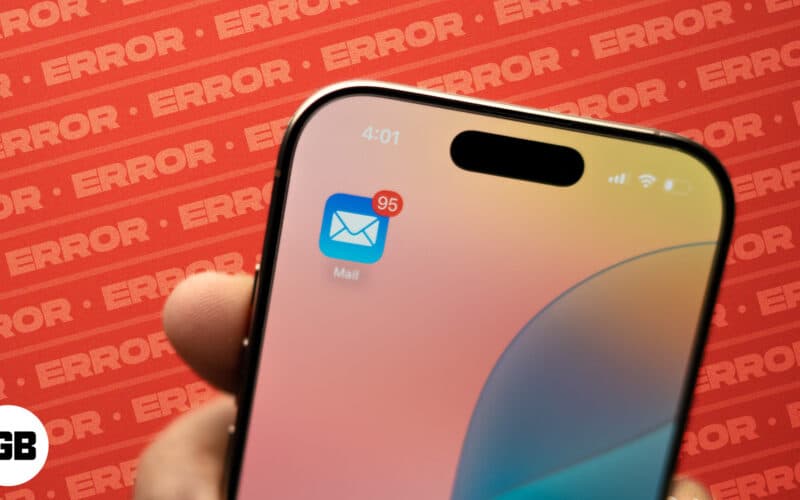 How to fix Mail app not working after update on iPhone