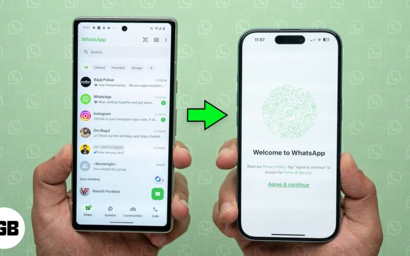 How to transfer WhatsApp data from Android to iPhone