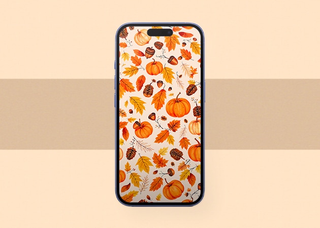 Preppy Thanksgiving wallpaper for iPhone