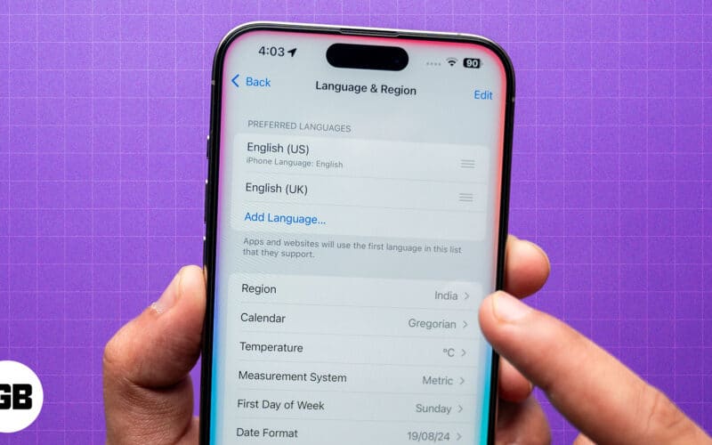 Changing region to get Apple Intelligence on an iPhone outside the supported regions